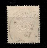 Deutsches Reich 17 a gestempelt leichte Mängel geprüft Brugger BPP #DDC96