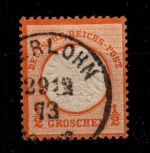 Deutsches Reich 18 gestempelt tiefst geprüft Brugger BPP #DDC97