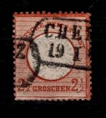 Deutsches Reich 21 a gestempelt geprüft Sommer BPP, leichte Mängel #DDD12