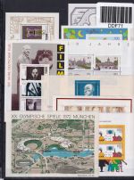 BRD Bund/ Berlin Lot Mustermarken postfrisch über 80 Stück #DDF71