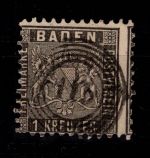 Baden 13 a gestempelt leichte Mängel, geprüft Stegmüller BPP #DDN72