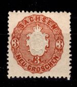 Sachsen 18 postfrisch signiert #DDO61