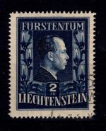 Liechtenstein 304 B gestempelt Befund Kopie Marxer BPP #DDH03