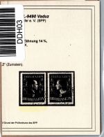 Liechtenstein 304 B gestempelt Befund Kopie Marxer BPP #DDH03