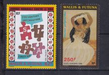 Wallis & Futuna 729-750 postfrisch Jahrgang 1998 #DDI62