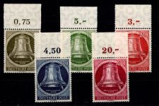 Berlin 82-86 Oberrand postfrisch Höchstwerte geprüft Schlegel BPP #DDS50