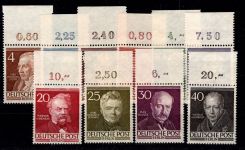 Berlin 91-100 Oberrand postfrisch teils geprüft Schlegel BPP #DDS54