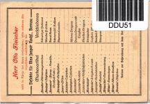 Saargebiet 70 auf Postkarte Drucksache Besuchsanzeige #DDU51