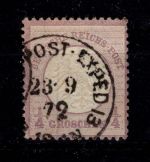 Deutsches Reich 1 gestempelt geprüft Krug BPP #DDU55