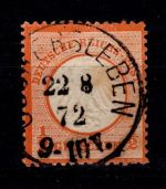 Deutsches Reich 14 gestempelt geprüft Krug BPP #DDU78