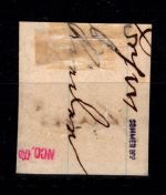 Deutsches Reich 15 auf Briefstück gestempelt geprüft Sommer BPP #DDU83