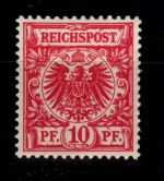 Deutsches Reich 47 d postfrisch tiefst geprüft Wiegand BPP #DDV08