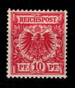 Deutsches Reich 47 d postfrisch tiefst geprüft Wiegand BPP #DDV10
