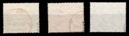 Berlin 61-63 gestempelt 61-63 geprüft Schlegel BPP #DDV56