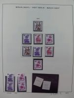 Berlin in sehr unterschiedlicher Qualität im Schaubek-Album #MA380