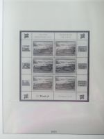 Österreich Lindner Vordruck Kleinbögen im Lindner-Album #MA390