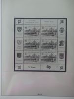 Österreich Lindner Vordruck Kleinbögen im Lindner-Album #MA390