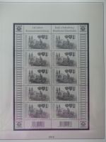 Österreich Lindner Vordruck Kleinbögen im Lindner-Album #MA390