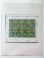 Österreich Vordruck Kleinbögen, Schillinge enthalten in 6 Einsteckalben #MA391