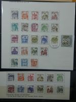 BRD Bund Rollenmarken Spezial mit Endstreifen im Safe-Album #MA414