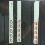 BRD Bund Rollenmarken Spezial mit Endstreifen im Safe-Album #MA414