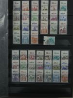 Berlin Burgen & Schlösser, Ecken, Randzudrucke usw. im Einsteck-Album #MA417