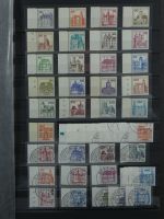 Berlin Burgen & Schlösser, Ecken, Randzudrucke usw. im Einsteck-Album #MA417