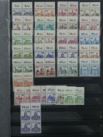 Berlin Burgen & Schlösser, Ecken, Randzudrucke usw. im Einsteck-Album #MA417