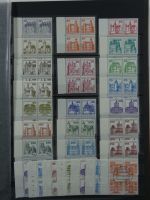 Berlin Burgen & Schlösser, Ecken, Randzudrucke usw. im Einsteck-Album #MA417