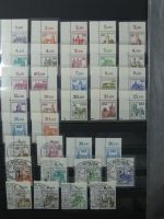 Berlin Burgen & Schlösser, Ecken, Randzudrucke usw. im Einsteck-Album #MA417