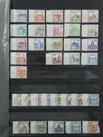 Berlin Burgen & Schlösser, Ecken, Randzudrucke usw. im Einsteck-Album #MA417