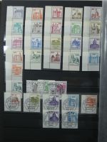 Berlin Burgen & Schlösser, Ecken, Randzudrucke usw. im Einsteck-Album #MA417