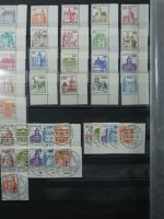 Berlin Burgen & Schlösser, Ecken, Randzudrucke usw. im Einsteck-Album #MA417