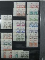 Berlin Burgen & Schlösser, Ecken, Randzudrucke usw. im Einsteck-Album #MA417