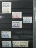 Berlin Burgen & Schlösser, Ecken, Randzudrucke usw. im Einsteck-Album #MA417