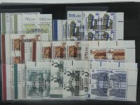 Berlin Burgen & Schlösser, Ecken, Randzudrucke usw. im Einsteck-Album #MA417