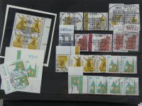 Berlin Burgen & Schlösser, Ecken, Randzudrucke usw. im Einsteck-Album #MA417