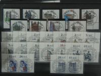 Berlin Burgen & Schlösser, Ecken, Randzudrucke usw. im Einsteck-Album #MA417