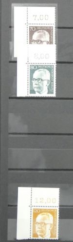 Berlin Heinemann spezial, Ecken usw. im Einsteckalbum #MA421