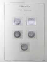 Vatikan Leuchtturm Vordruck 1999-2014 im Leuchtturm Binder #MA355