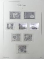 Vatikan Leuchtturm Vordruck 1999-2014 im Leuchtturm Binder #MA355
