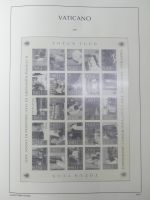 Vatikan Leuchtturm Vordruck 1999-2014 im Leuchtturm Binder #MA355