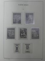 Vatikan Leuchtturm Vordruck 1999-2014 im Leuchtturm Binder #MA355