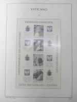 Vatikan Leuchtturm Vordruck 1999-2014 im Leuchtturm Binder #MA355