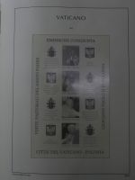 Vatikan Leuchtturm Vordruck 1999-2014 im Leuchtturm Binder #MA355