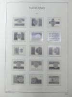 Vatikan Leuchtturm Vordruck 1999-2014 im Leuchtturm Binder #MA355