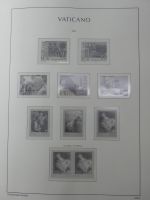 Vatikan Leuchtturm Vordruck 1999-2014 im Leuchtturm Binder #MA355