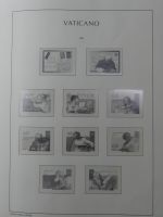 Vatikan Leuchtturm Vordruck 1999-2014 im Leuchtturm Binder #MA355
