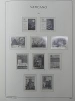 Vatikan Leuchtturm Vordruck 1999-2014 im Leuchtturm Binder #MA355