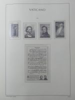 Vatikan Leuchtturm Vordruck 1999-2014 im Leuchtturm Binder #MA355